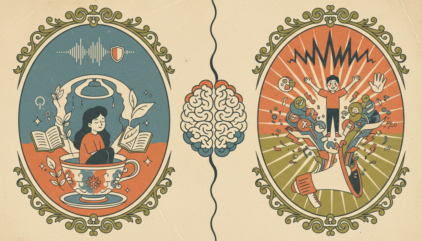 内向型人間と外向型人間の根本的な違いは刺激への感度です